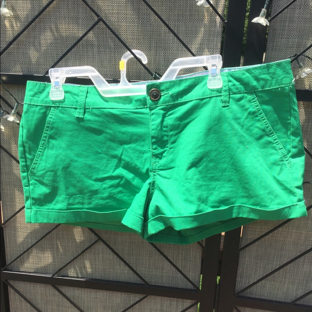 So Brand Shorts sz 15 Jr Womens Green New no tags